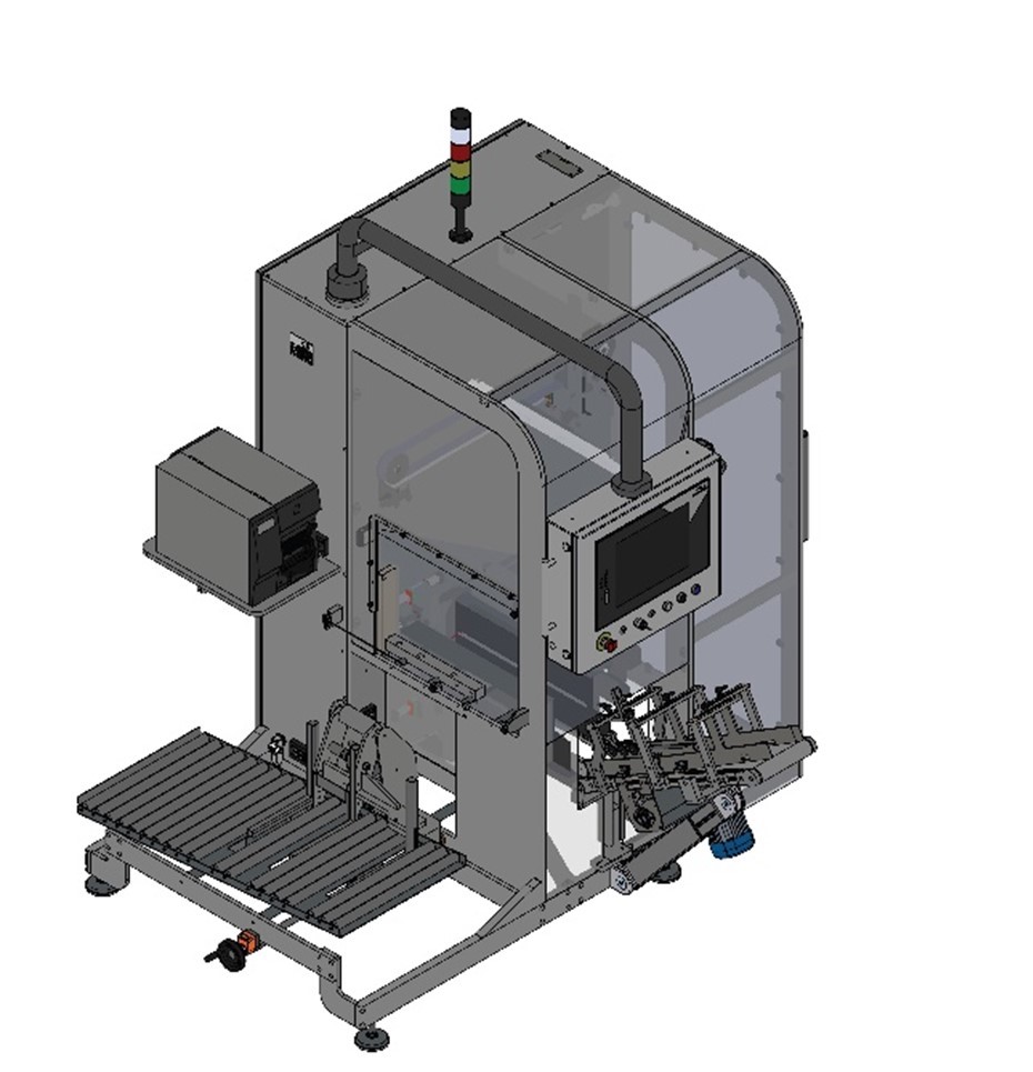 Semi Automatic Case Packer With Aggregation (VM3702) Lifescience