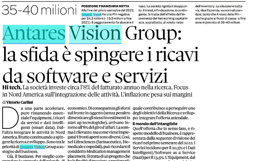 Publications [5] - Antares Vision Group