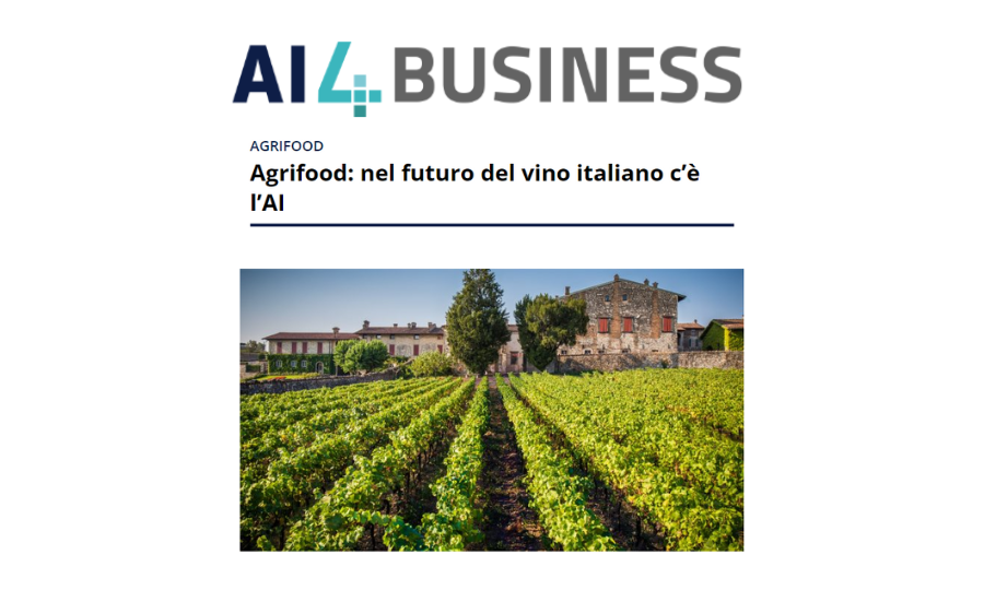 Agrifood: nel futuro del vino italiano c’è l’AI